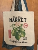 Cotton Canvas Tote Bags - Organic Lime Market